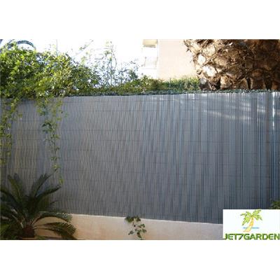 Canisse PVC Double Face - Gris Perle