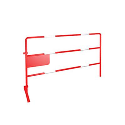 Barrière rouge de chantier - 1m