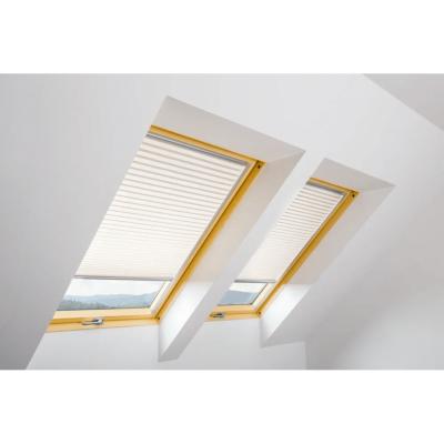 Stores plissé tamisant 20 mm - APS, Dimension Fakro 66 X 118 cm, Choix de la couleur Blanc (651)