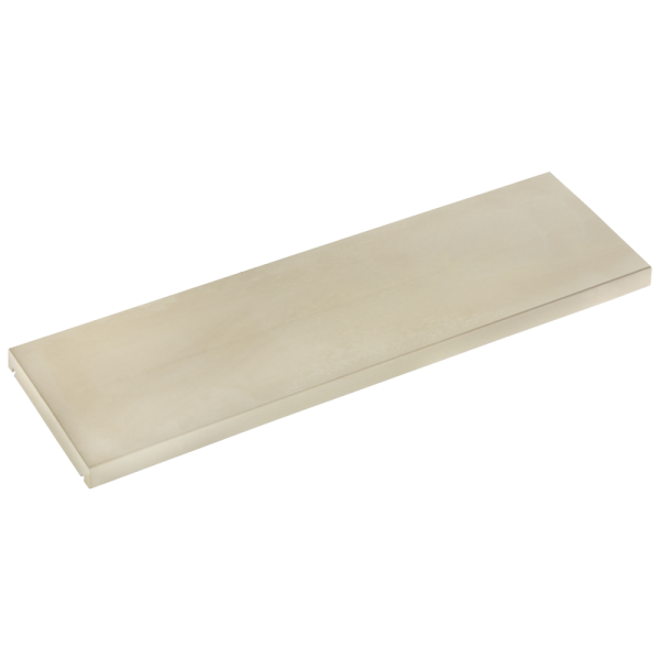 Chaperon de Mur Lisse Plat 30 x 100 cm Beige
