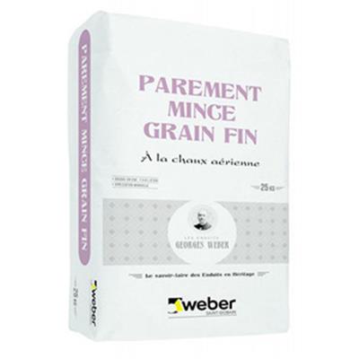 Weber parement mince grain fin - Sac 25 kg 