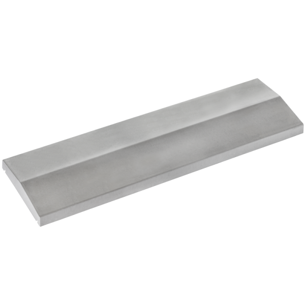 Chaperon de mur Lisse gris 2 pentes 30x100 cm