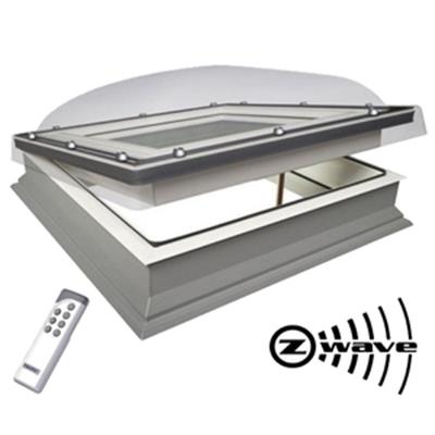 Fenêtre coupole électrique pour toits plats - DEC-C P2
